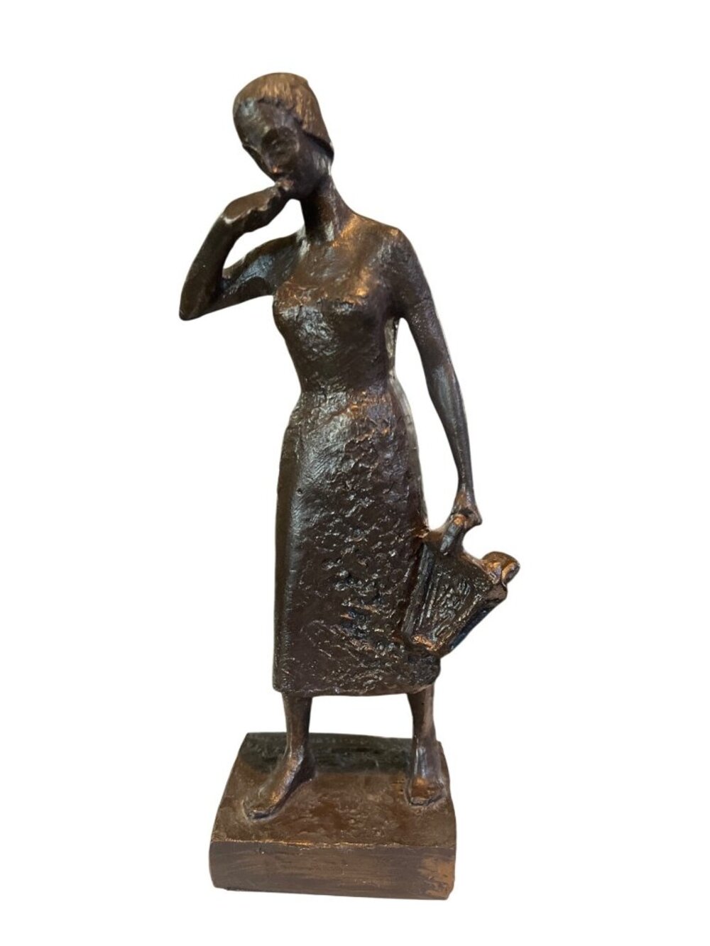 Mariken Van Nieumeghen Cast Resin Statue Vera Tummers-Van Hasselt Dutch Artist